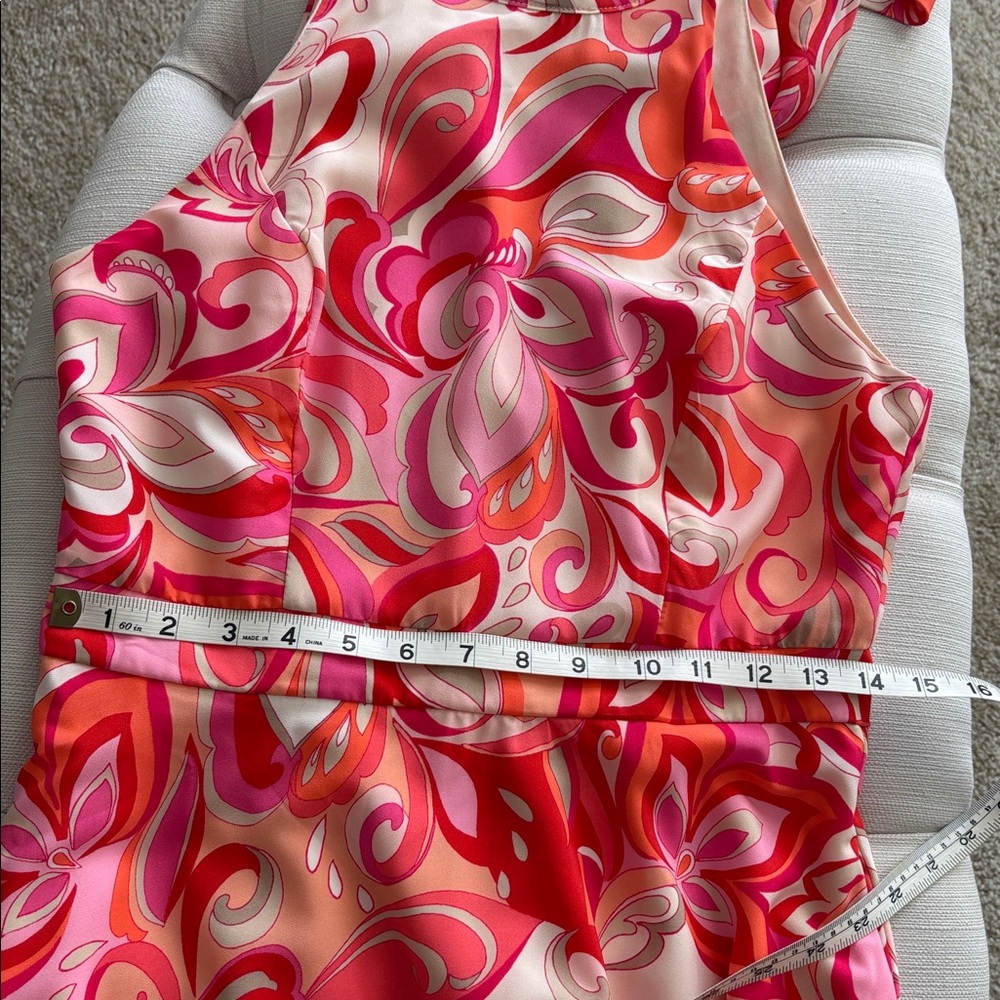 TAHARI halter neck midi dress - Picture 9 of 11